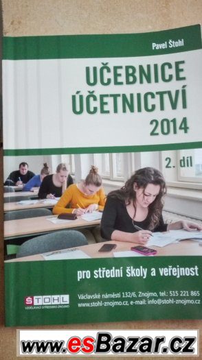 Učebnice Účetnictví – fotografie 1