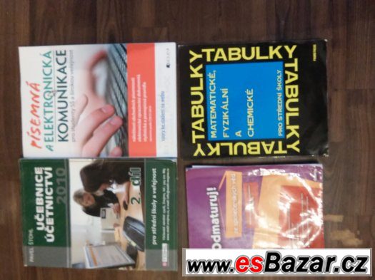 Učebnice ruzne. Cj. Nj. Aj. Literatura. Matika. – fotografie 2