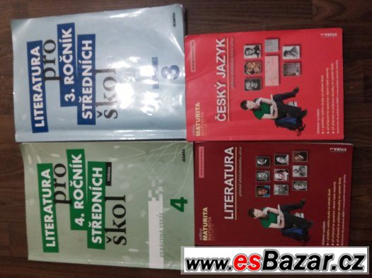 Učebnice ruzne. Cj. Nj. Aj. Literatura. Matika. – fotografie 4