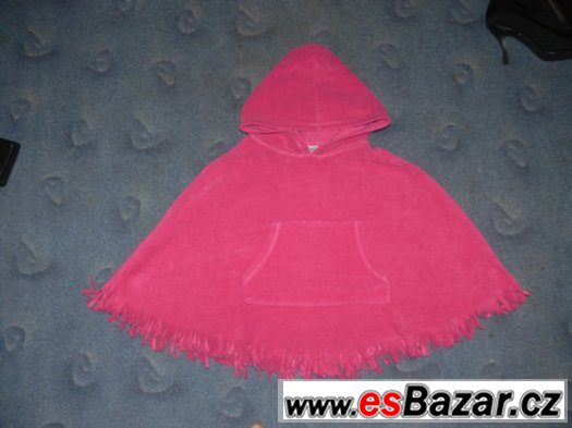 Poncho, pončo, bez vad, párkrát oblečené - vel. 3-5 let – fotografie 2