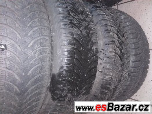 zimni gumy pneu Michelin Alpin 195/65 R 15 vzorek 6-7 mm – fotografie 1