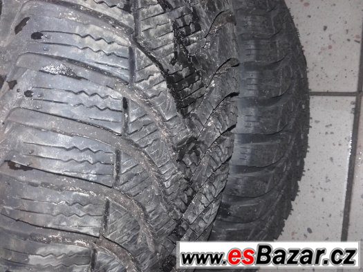 zimni gumy pneu Michelin Alpin 195/65 R 15 vzorek 6-7 mm – fotografie 2