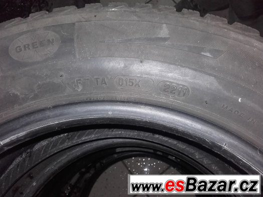 zimni gumy pneu Michelin Alpin 195/65 R 15 vzorek 6-7 mm – fotografie 5