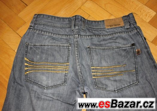 DŽÍNY Cropp Denim vel.32/34 jako nové – fotografie 1