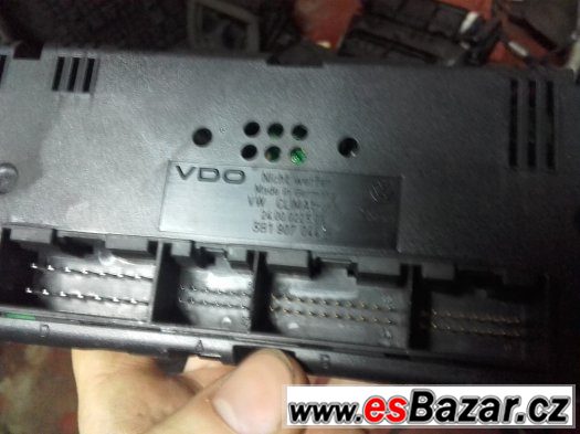 panel klimatroniku vw passat 3bg passat B5 B 5,5 ovladani – fotografie 2