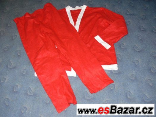 Převlek, kostým - Santa, Mikuláš, Vánoce L-XL – fotografie 2