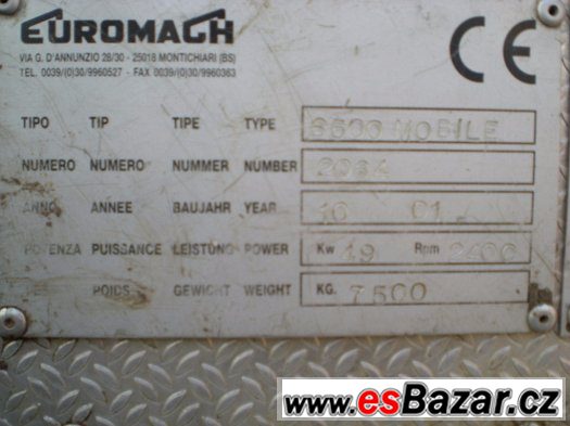 EUROMACH 6500M – fotografie 3