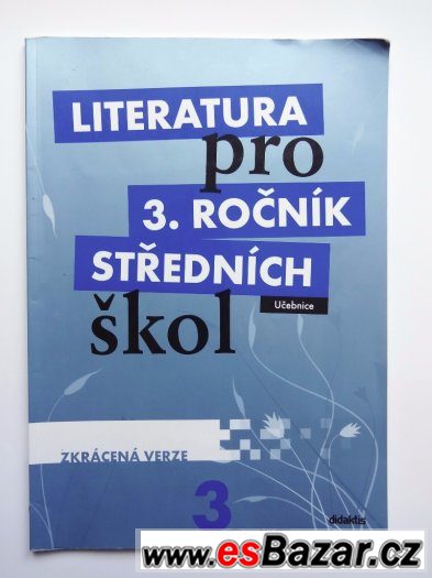Literatura pro 3. ročník SŠ učebnice – fotografie 1