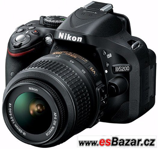 Nikon D5200 + Objektiv 18-55 AF-S DX v záruce – fotografie 1