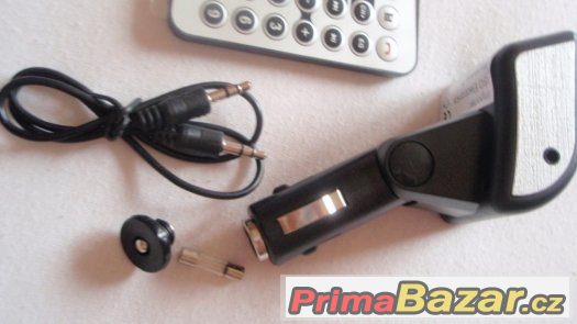 Bluetooth FM transmitter MP3 do auta 12V/24V USB nové – fotografie 2