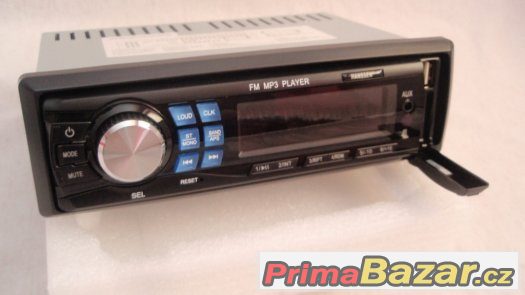 Autorádio MP3 s čtečkou pam. karet SD/MMC, USB vstup, jack – fotografie 1