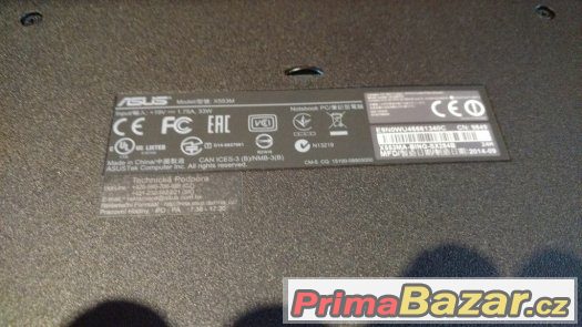 Notebook Asus X553M- top stav, jako nový – fotografie 5