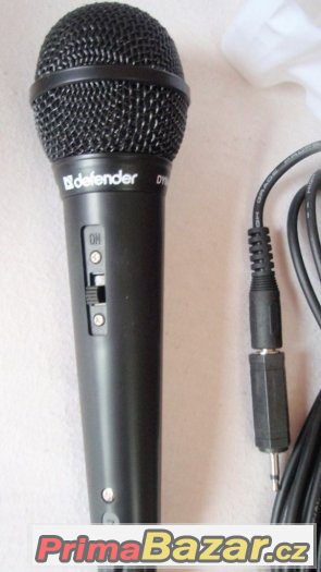 Karaoke Mikrofon kabel 5m s 3,5jack, dynamický, audio, nové – fotografie 5
