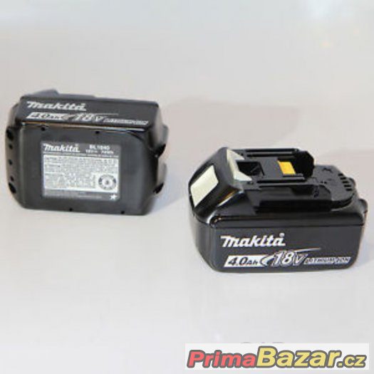 akumulátor Makita BL1840 ORIGINÁL 18V/4.0Ah Li-ion – fotografie 2