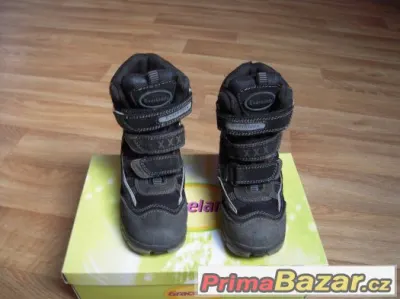 Prodám dětské zimní boty Dermatex Everkiddy velikosti 27