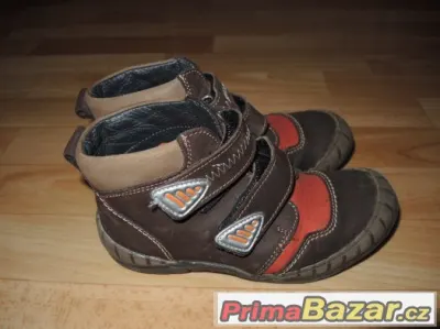 Kožené boty ESSI, velikost 32