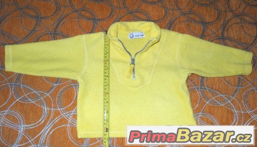 Mikina žlutá zn. teddy fogs vel. 18 - 23 měsíců – fotografie 1