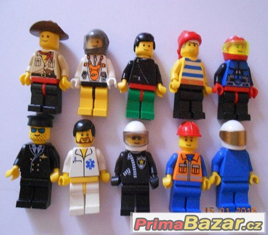 Lego klasik sada panáčků 10 ks – fotografie 3