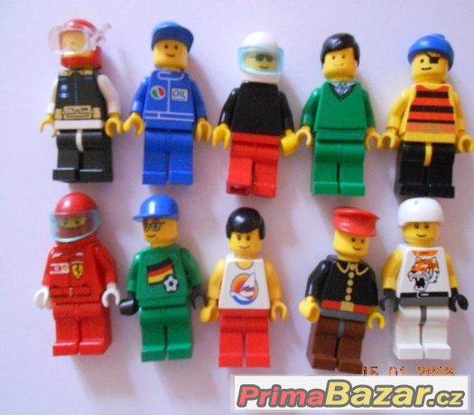 Lego klasik sada panáčků 10 ks – fotografie 4