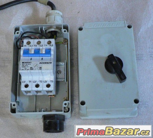 Vypínač pro 3-fázový motor 400V – fotografie 1