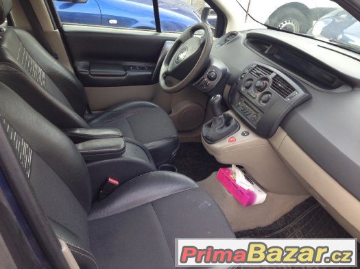 Renault Scenic 3 1.6 16V 83kw 2005. kůže, klima – fotografie 4