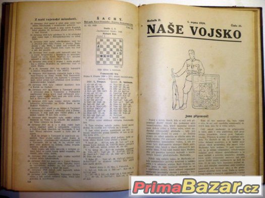 II. ročník vojenského časopisu z I. republiky – fotografie 1