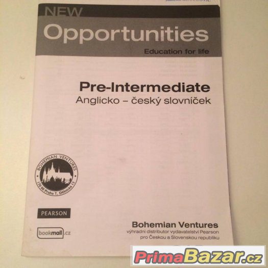 New opportunities, Pre-Intermediate / slovníček – fotografie 1