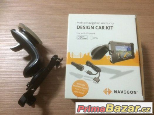 Držák Navigon do auta pro iPhone 4 a 4S. – fotografie 1