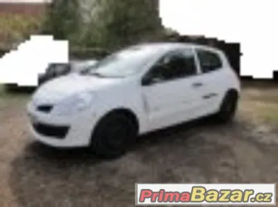 Renault Clio III 1.2 55kw rv 2012 koupim dily
