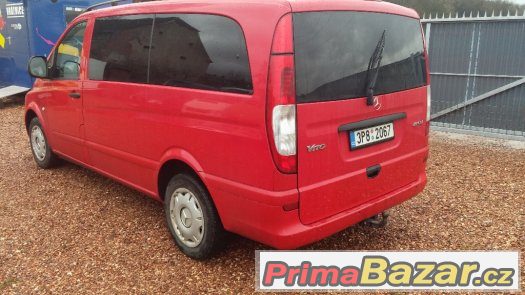 Mercedes Vito 111CDI.1 majitel,koupeno v ČR.Top stav – fotografie 4
