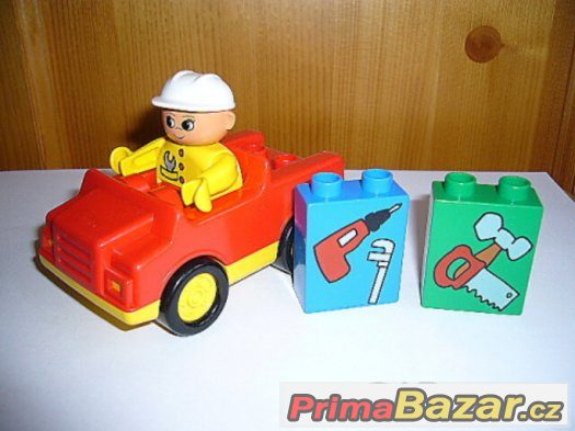 Lego duplo auto s opravářem – fotografie 1