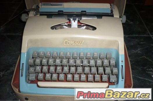 Psací stroj Consul 1518 cca ze 60. let – fotografie 1