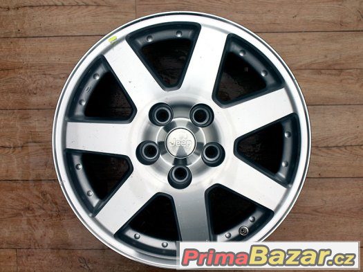 18" Alu kola == 5x127 == JEEP – ORIGINÁL – LEŠTĚNÉ – TOP – fotografie 2