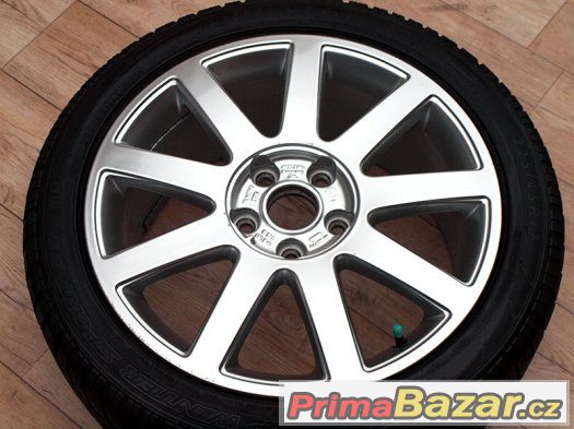 17" Alu kola == 5x112 == AUDI = SPORT – ZIMNÍ PNEU – fotografie 1