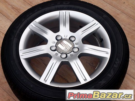 16" Alu kola == 5x112 == SEAT LEON 1P0 = ORIGINÁL - TOP – fotografie 1