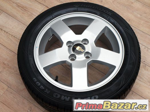15" Alu kola == 4x100 == CHEVROLET == OBUTÁ SADA - TOP – fotografie 1