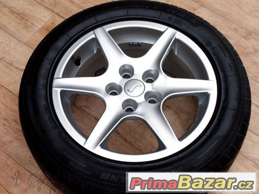 16" Alu kola == 5x114,3 == RONDELL = LETNÍ PNEU 215/55R16 – fotografie 1