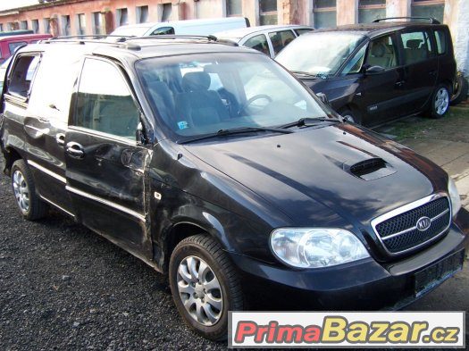 KIA CARNIVAL 2,9 CRDI 106KW,R.V.2004HAVAROVANÝ- PO DÍLECH – fotografie 2