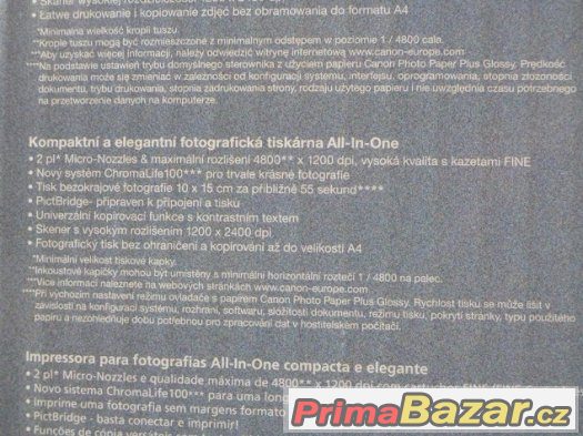 Canon - Tiskárna, kopírka, scanner – fotografie 2