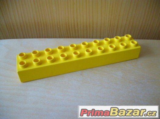 Lego duplo dlouhé kostky 2x6 - 2x10 nopů – fotografie 3