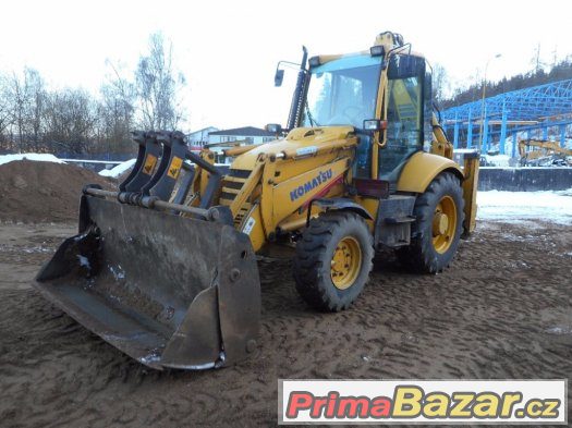 Prodám traktorbagr Komatsu WB93R – fotografie 3
