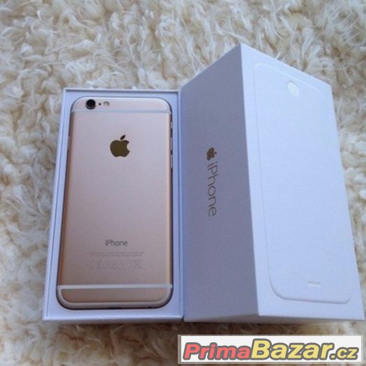 Nový Apple iPhone 6 16GB zlatý - gold – fotografie 1
