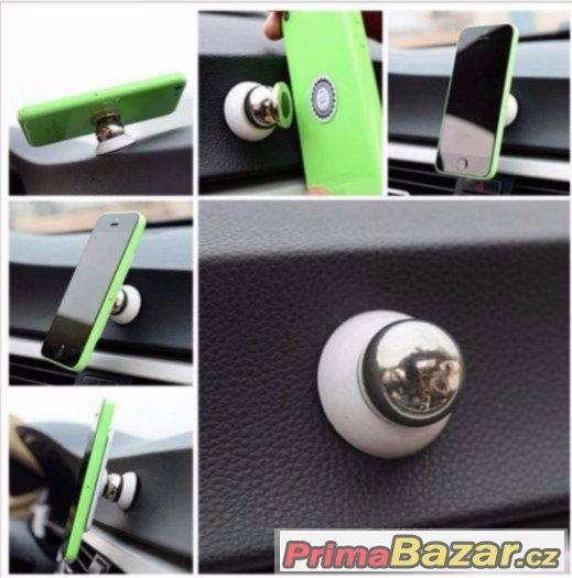 Magnetický držák navigace, mobilu až do 7 palců – fotografie 1