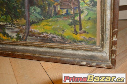Obraz č.9 malovaný,rám – fotografie 2