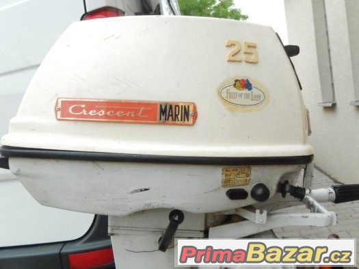 Prodám lodní motor Crescent Marin 25ps – fotografie 3