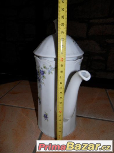 Porcelánová konévka malovaná. značená Bavaria – fotografie 4