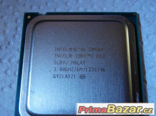 Intel Core 2 Duo E8400 2x3Ghz 6mb Cache fsb1333 – fotografie 1