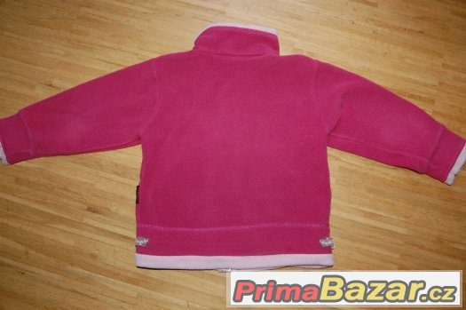 Teplá fleece mikina, vel. 110 – fotografie 3