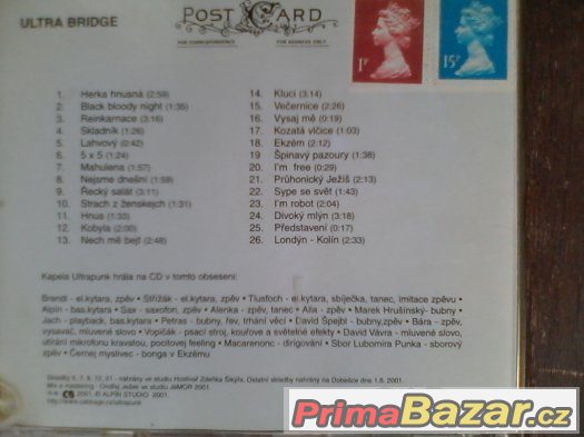 ULTRAPUNK 2001 - LONDÝN-KOLÍN (CD) – fotografie 2