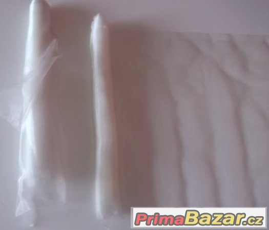 zbytková organza ivory – fotografie 2